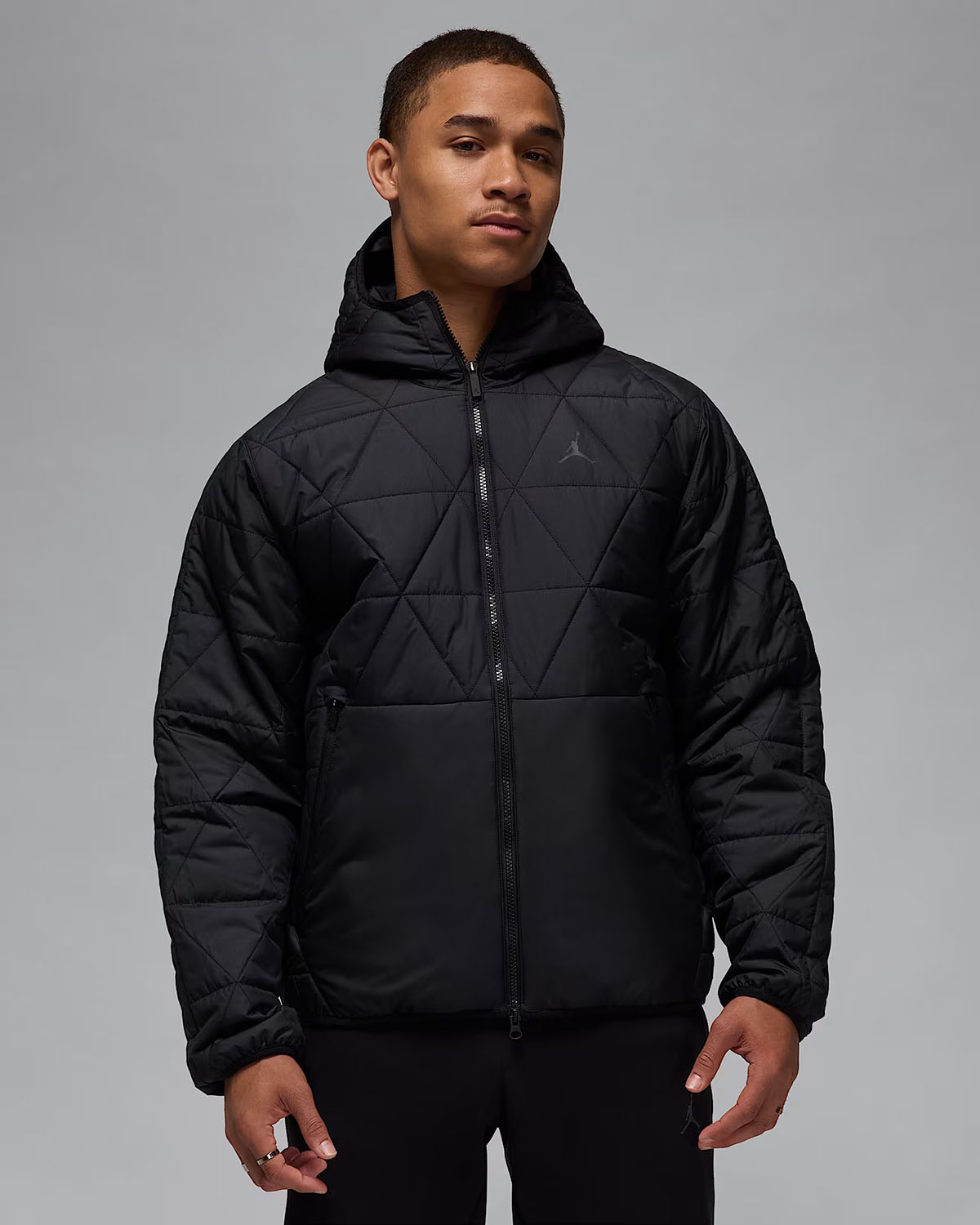 Jordan Sport Mens Therma Fit Jacket Black 1