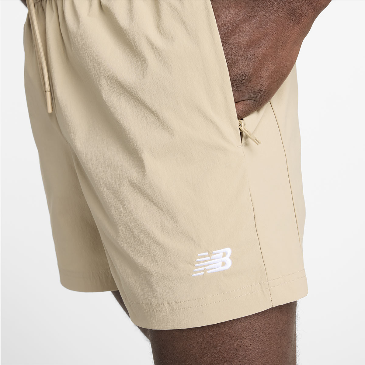 New Balance Stretch Woven Shorts Stoneware 2