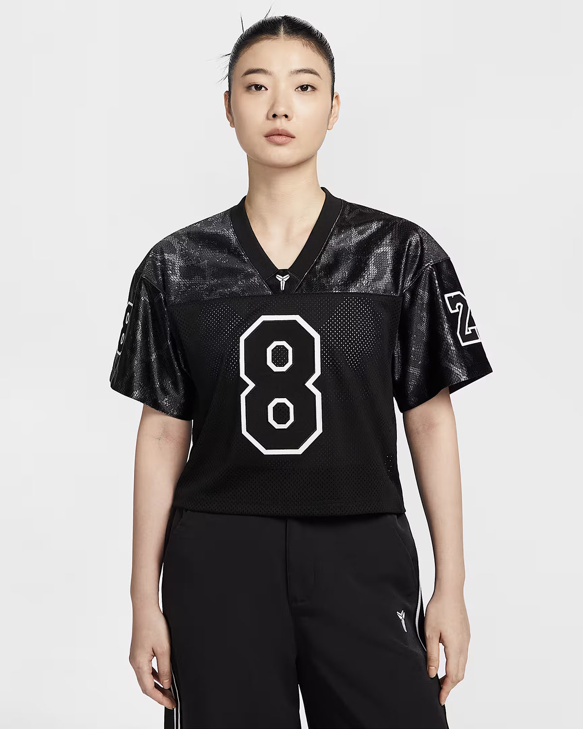 Nike Kobe Womens Football Jersey Black White 1