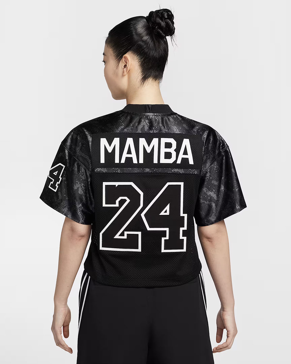 Nike Kobe Womens Football Jersey Black White 2