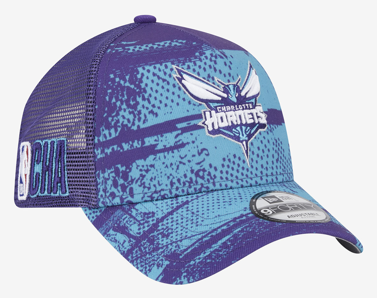 Air-Jordan-5-Grape-2025-New-Era-Hornets-Trucker-Hat-2