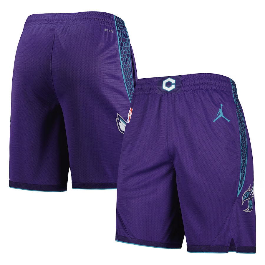 Air Jordan 5 Grape Hornets Jordan Purple Shorts
