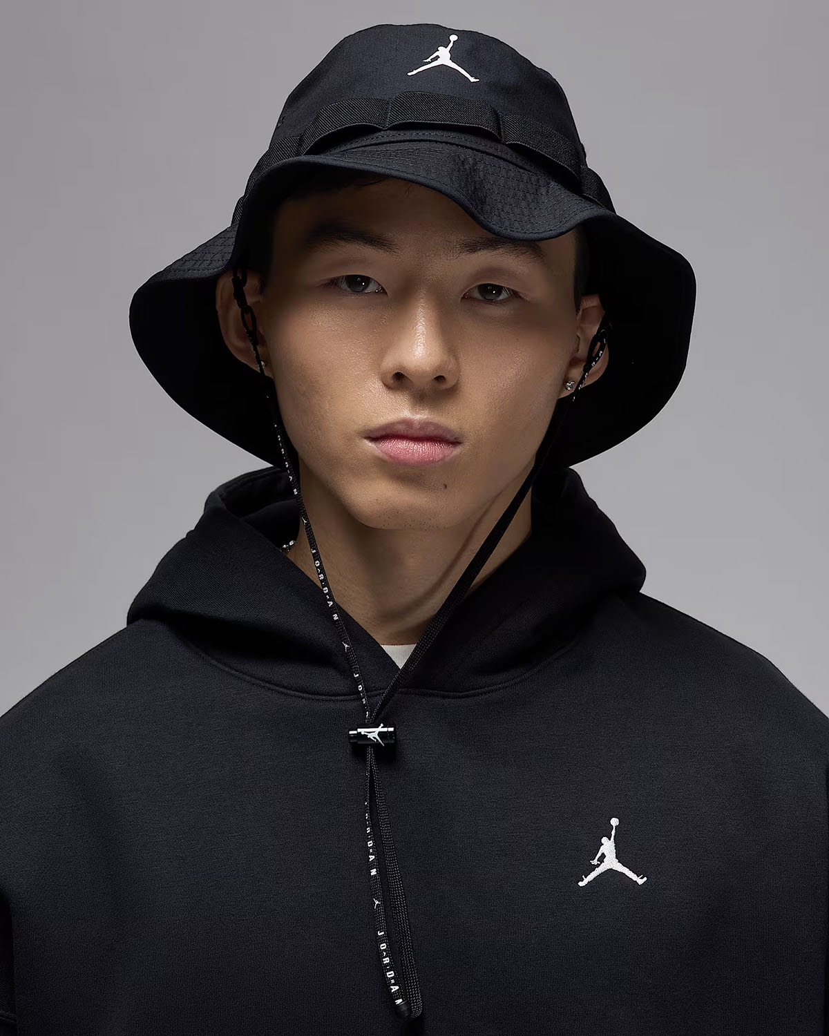Jordan Apex Bucket Hat Black White 2