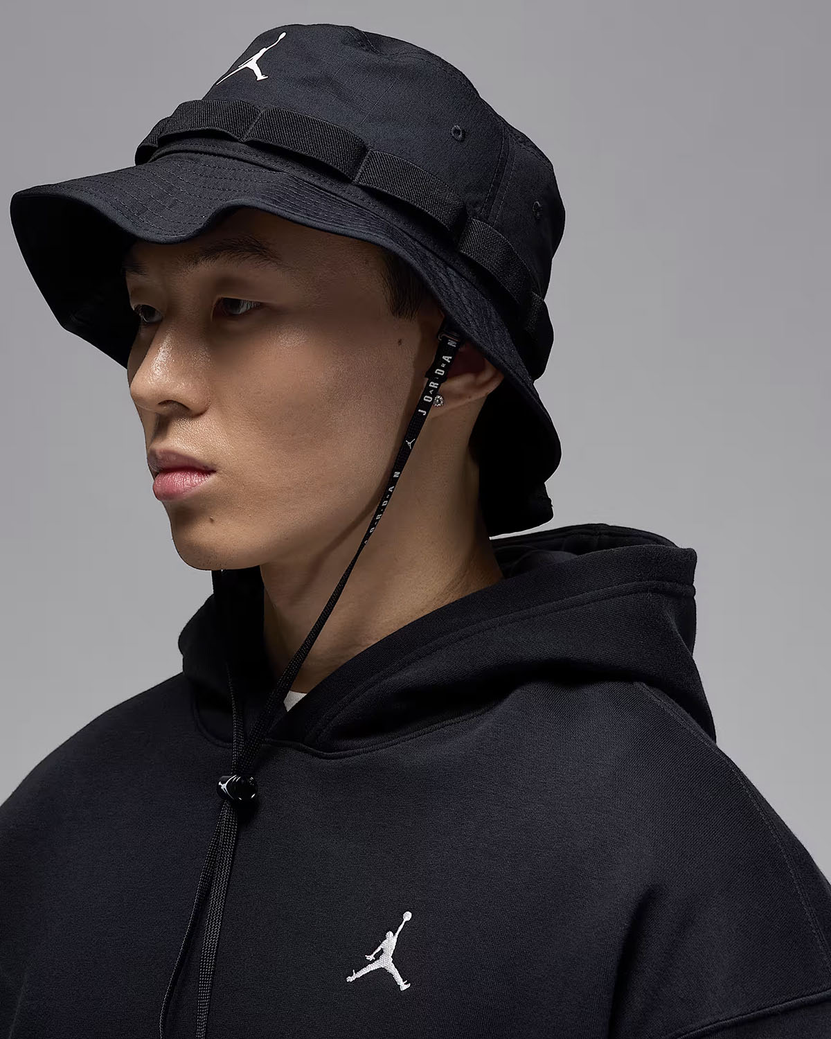Jordan Apex Bucket Hat Black White 3