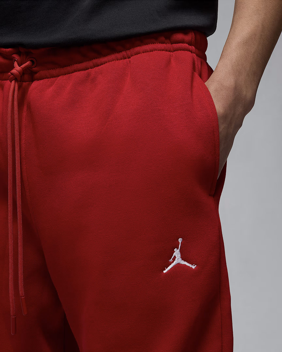 Jordan Brooklyn Fleece Pants Gym Red 1