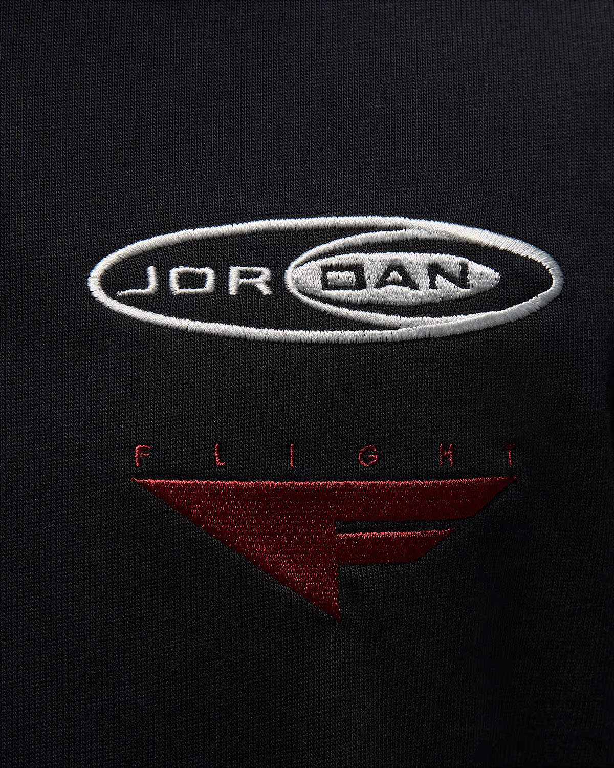 Jordan Essentials Motorsport Rugby Shirt Long Sleeve Top Black Red 5