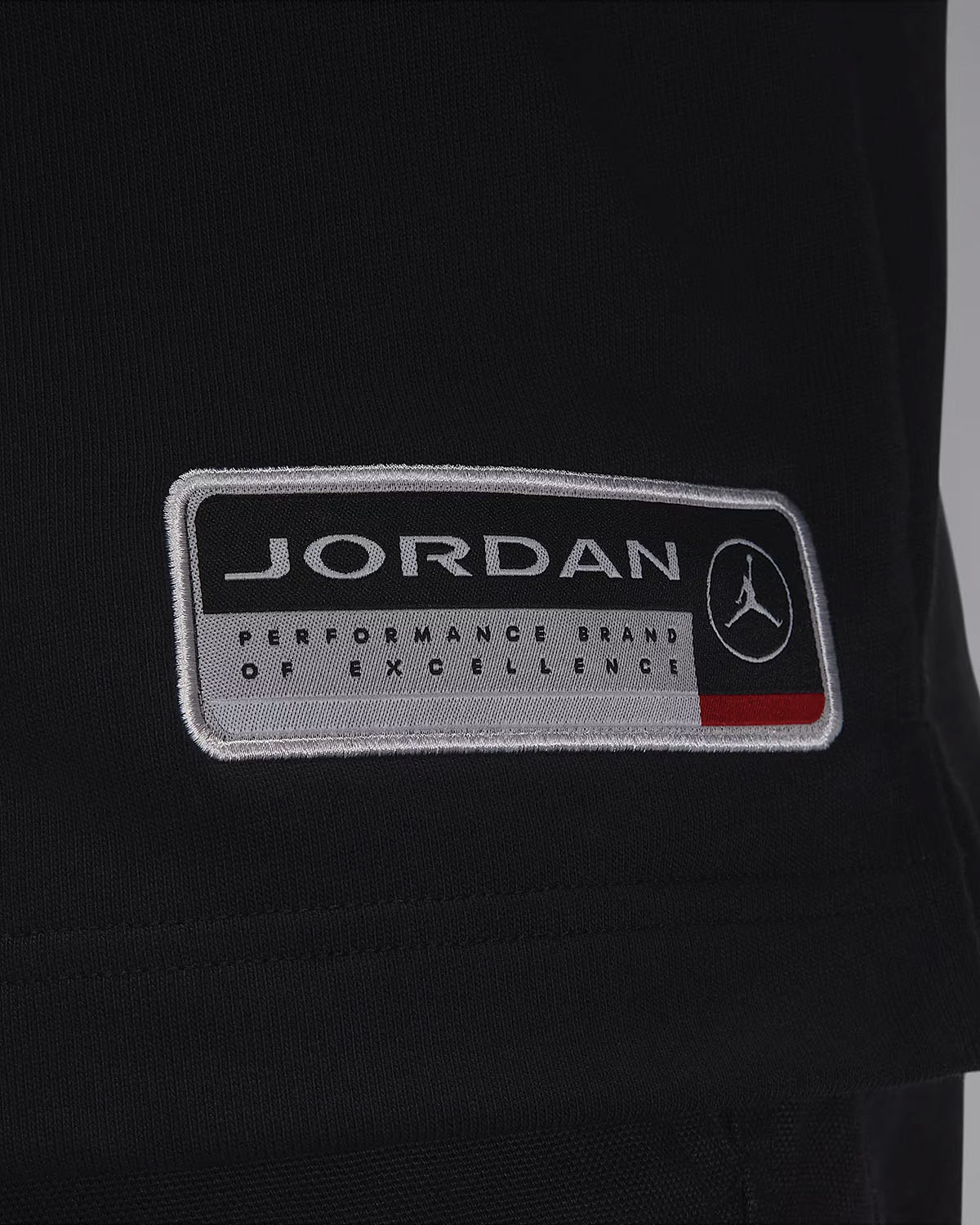 Jordan Essentials Motorsport Rugby Shirt Long Sleeve Top Black Red 8