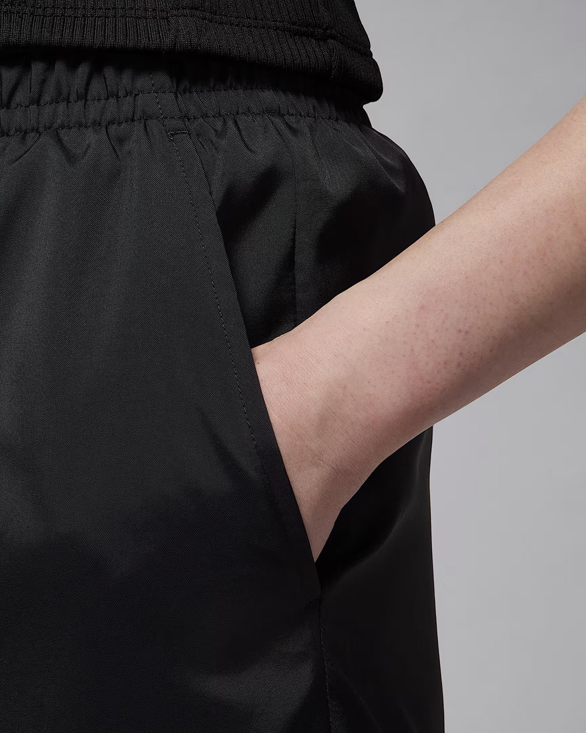 Jordan Poolside Shorts Black White 2