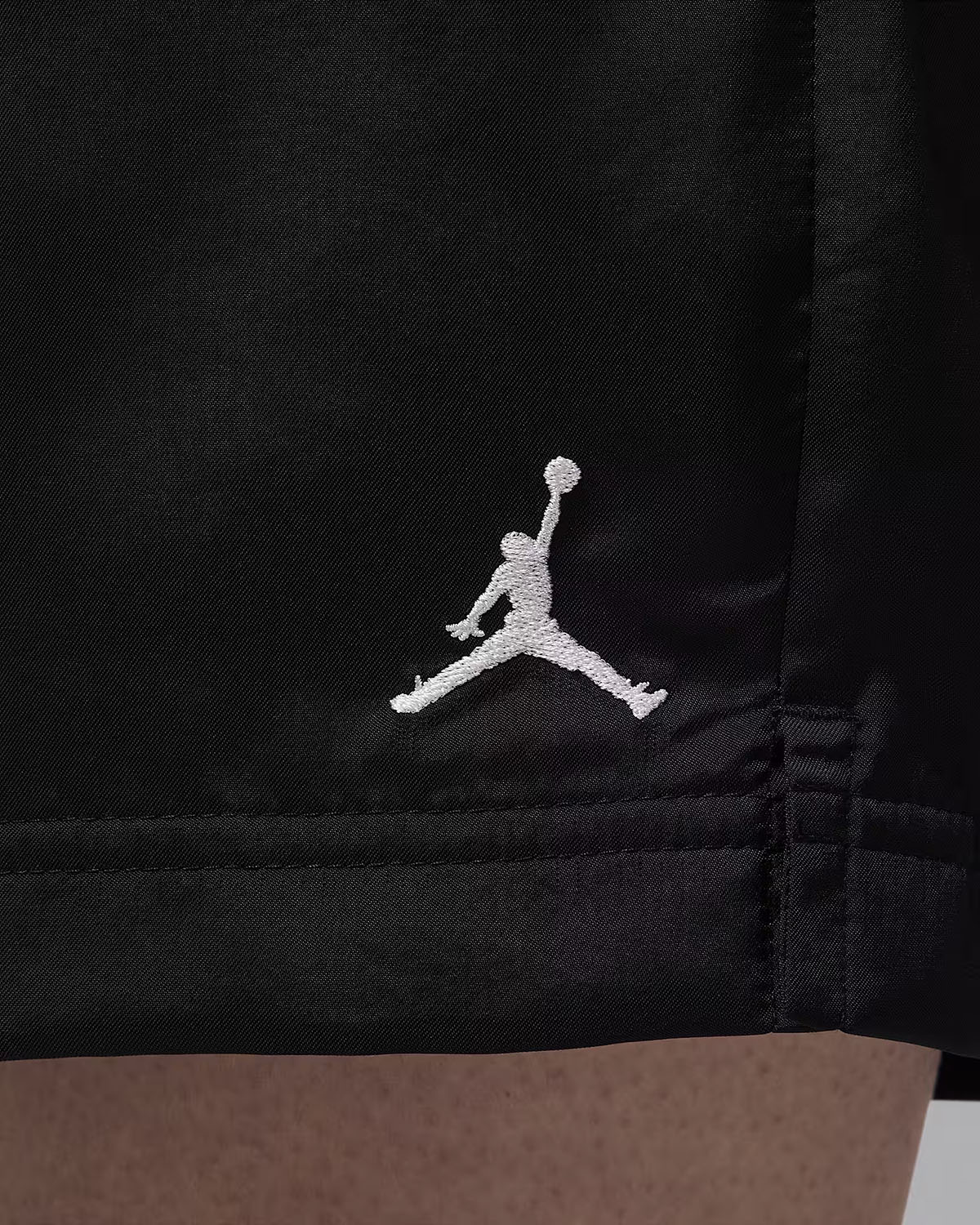Jordan Poolside Shorts Black White 3