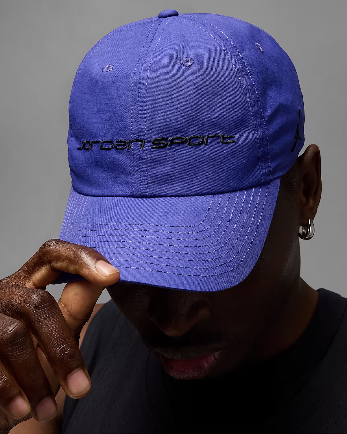 Jordan Sport Club Hat Purple Comet 1