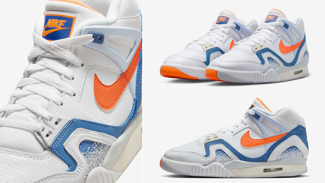 Nike Air Tech Challenge 2 Stone Blue Mens Sneakers FZ9033-101