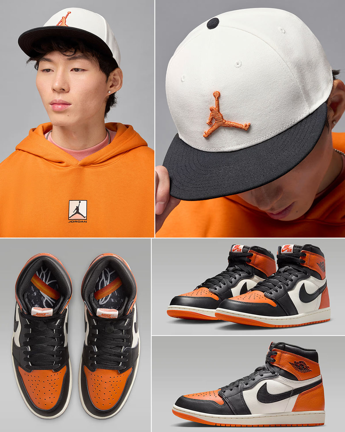 Air Jordan 1 High OG Shattered Backboard 2025 x Jordan Pro Jumpman Snapback Hat
