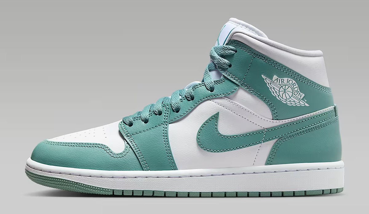 Air Jordan 1 Mid White Cannon Womens Shoes 2