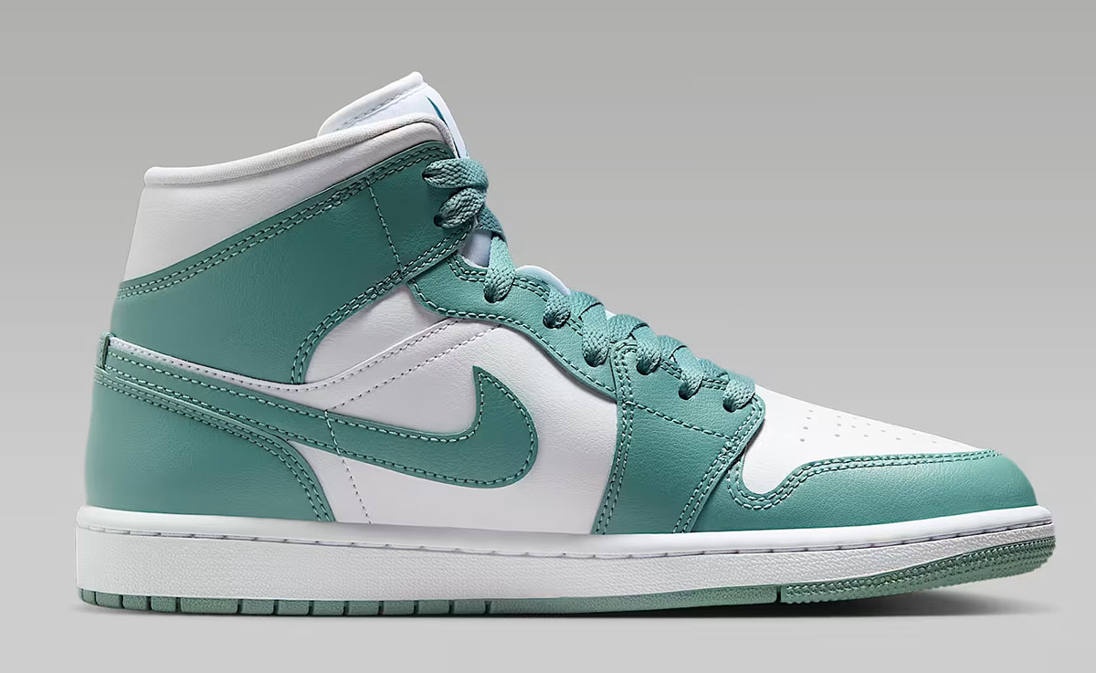 Air Jordan 1 Mid White Cannon Womens Shoes 3