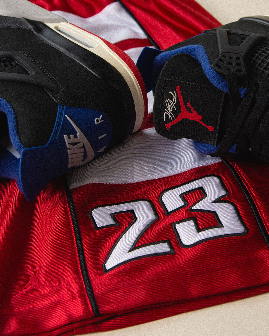 Air Jordan 4 Rare Air Shoes and Shorts Outfit
