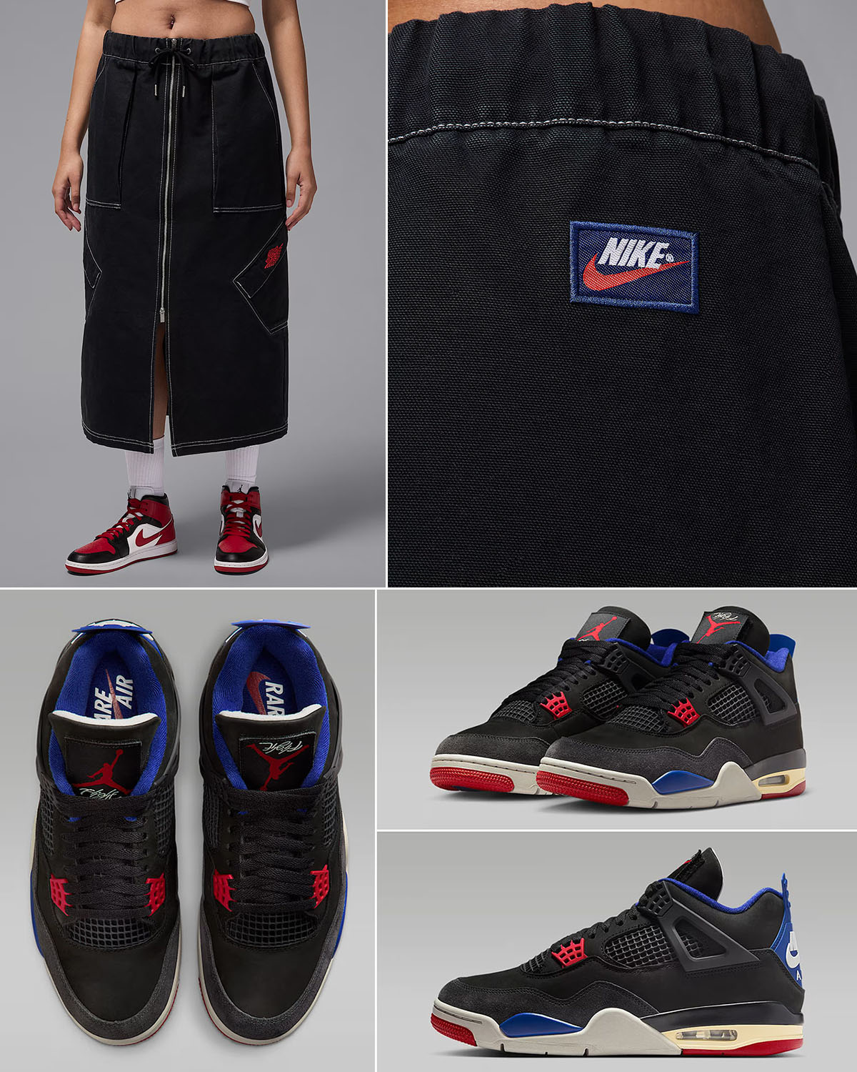 Air Jordan 4 Rare Air Shoes x Jordan Rare Air Womens Skirt Outfit