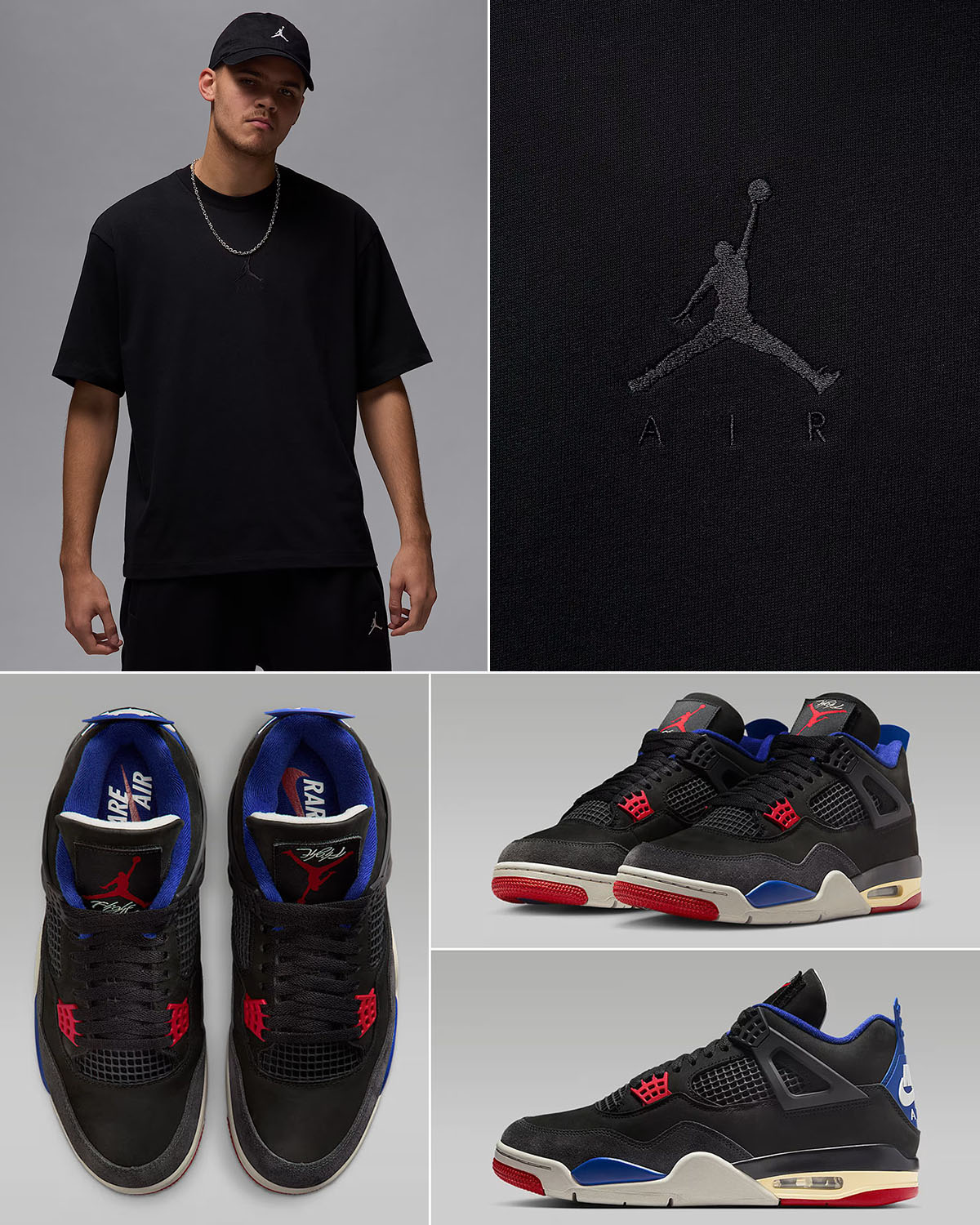 Air Jordan 4 Rare Air x Jordan Flight Essentials Oversized T Shirt