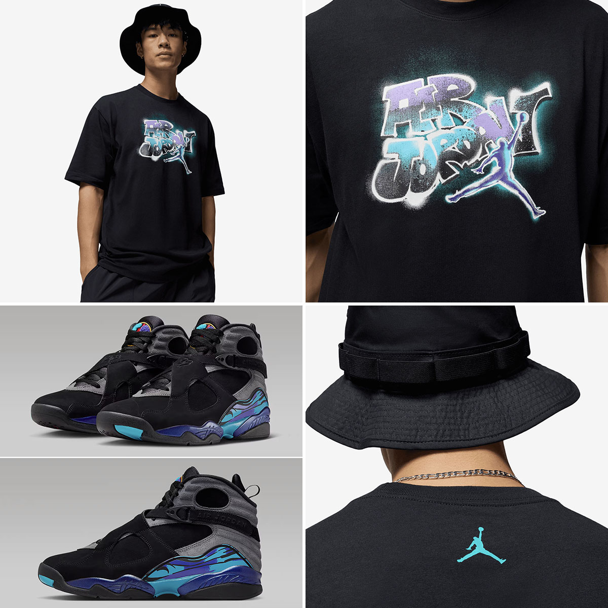 Air-Jordan-5-Grape-2025-Matching-T-Shirt