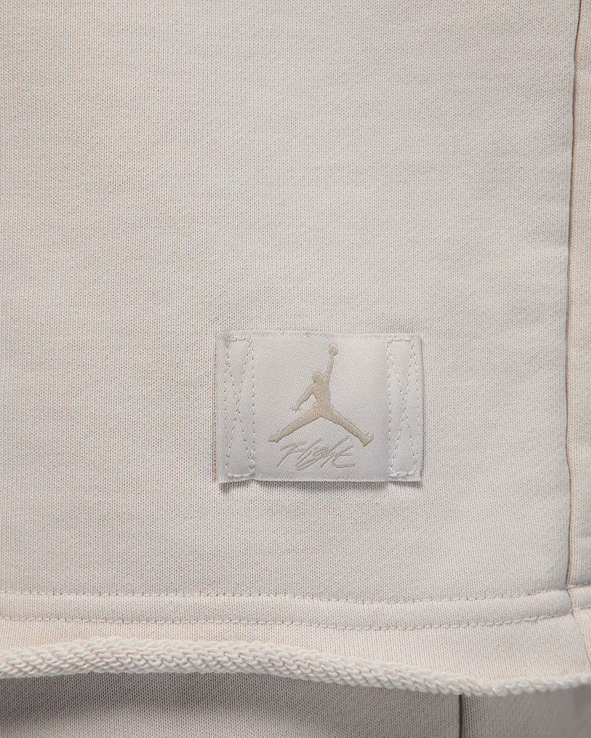 Jordan Flight Fleece Womens Oversized French Terry Top Light Orewood Brown 2