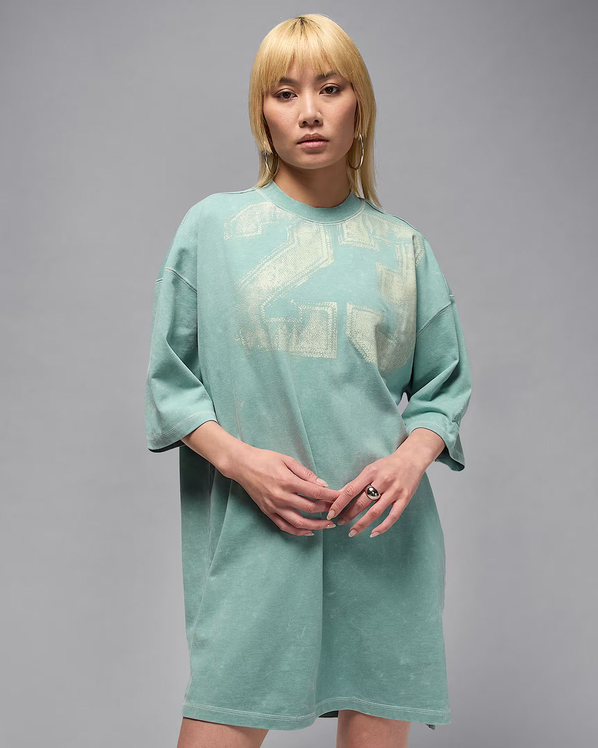 Jordan Flight Womens T Shirt Dress Cannon Sail 2