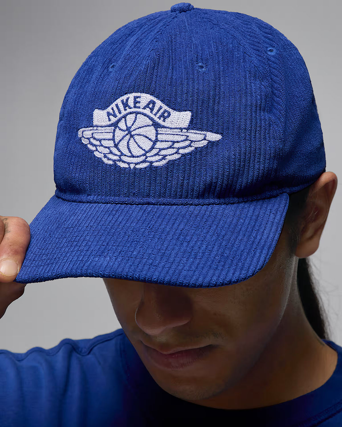 Jordan Pro Rare Air Hat Deep Royal White 4