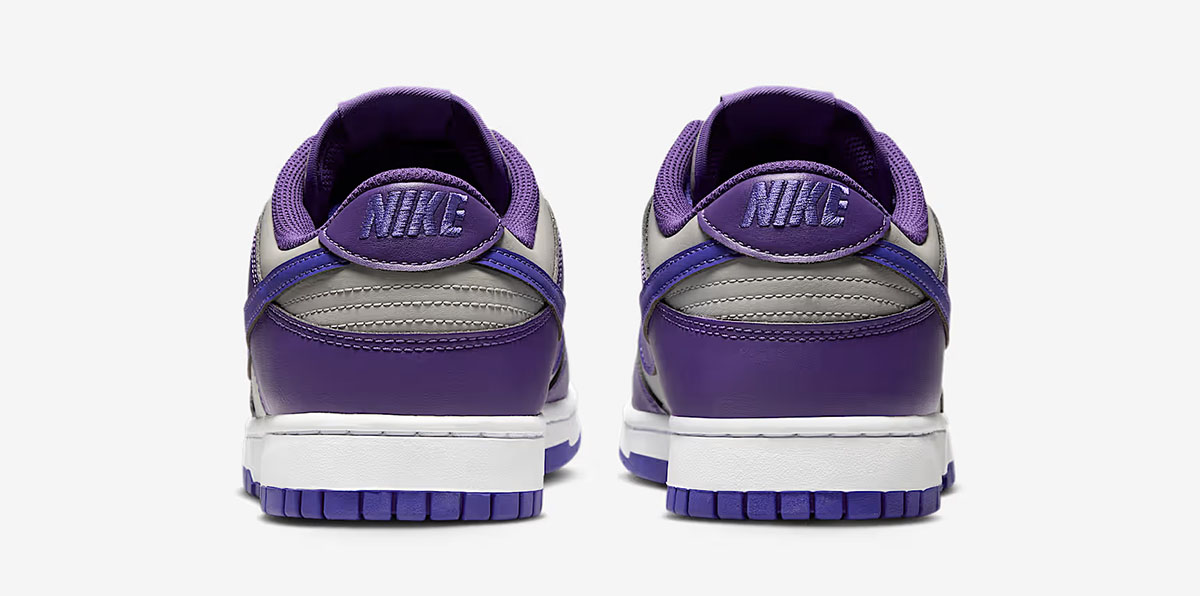 Nike Dunk Low College Grey Wild Grape White Persian Violet Mens Shoes 5