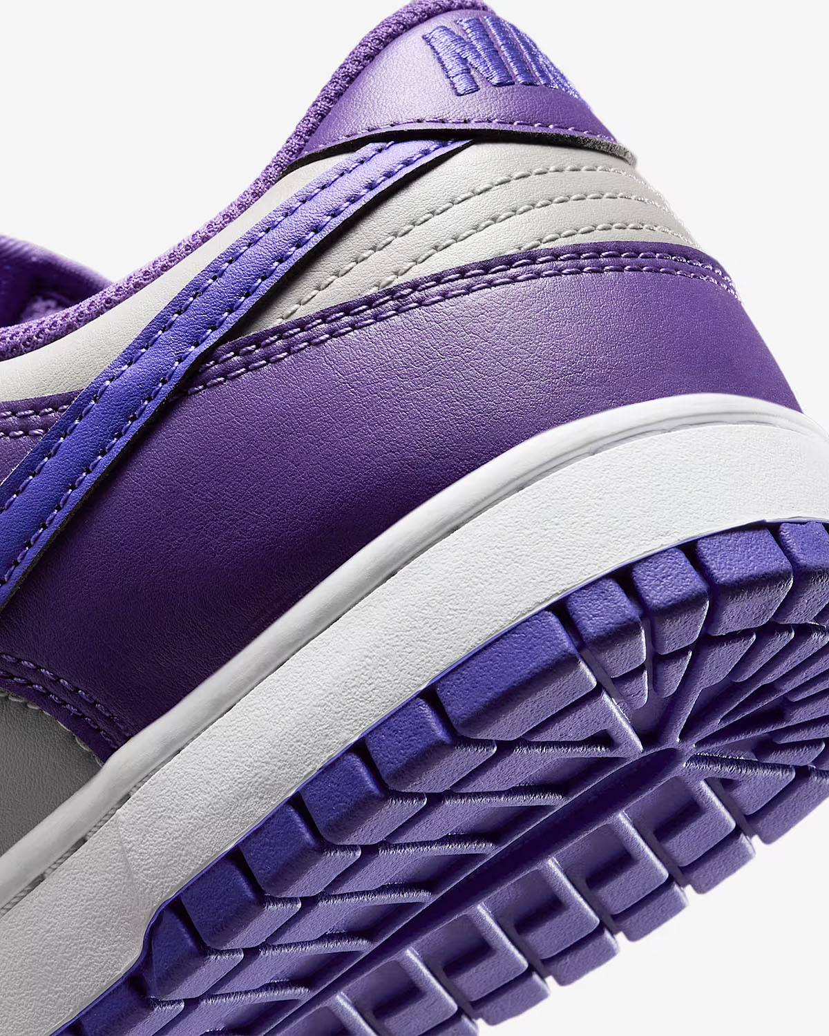 Nike Dunk Low College Grey Wild Grape White Persian Violet Mens Shoes 8