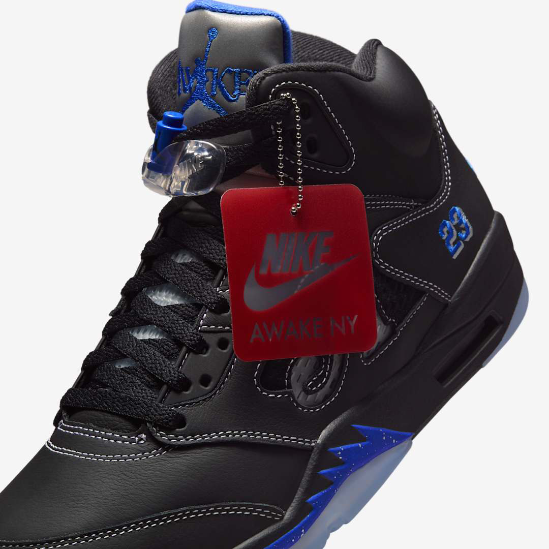 AWAKE NY x Air Jordan 5 Racer Blue Shoes 10