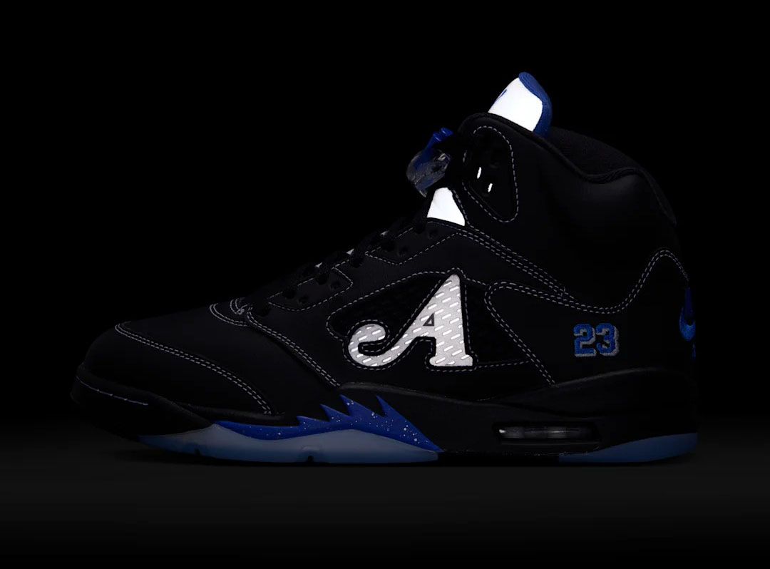 AWAKE NY x Air Jordan 5 Racer Blue Shoes 12