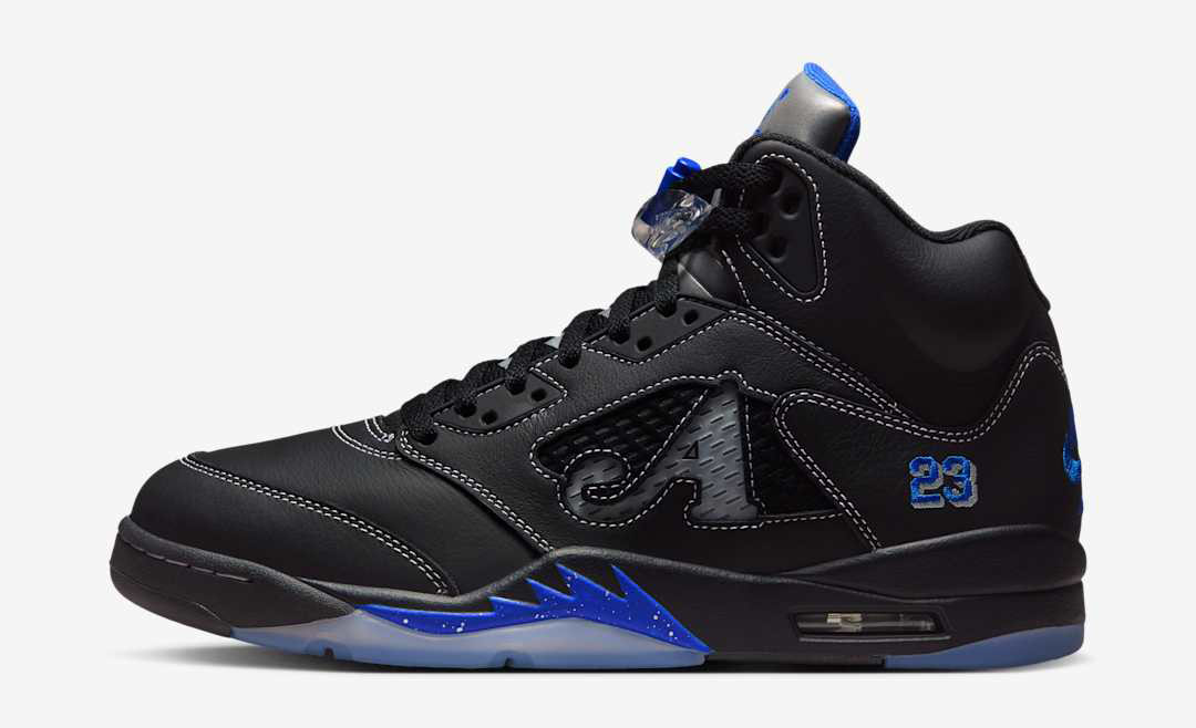 AWAKE NY x Air Jordan 5 Racer Blue Shoes 2