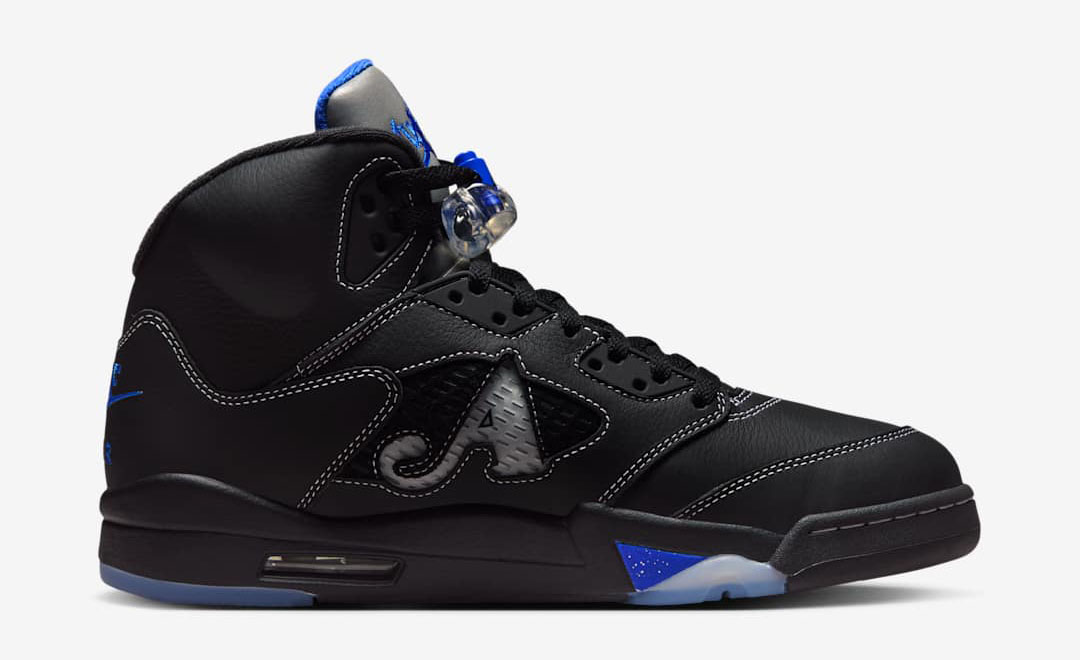 AWAKE NY x Air Jordan 5 Racer Blue Shoes 3