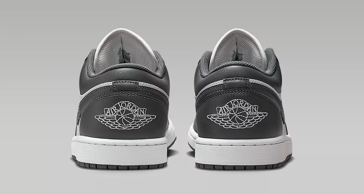 Air Jordan 1 Low Iron Grey Mens Shoes 5