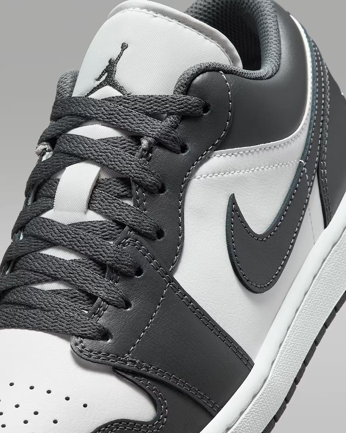Air Jordan 1 Low Iron Grey Mens Shoes 7
