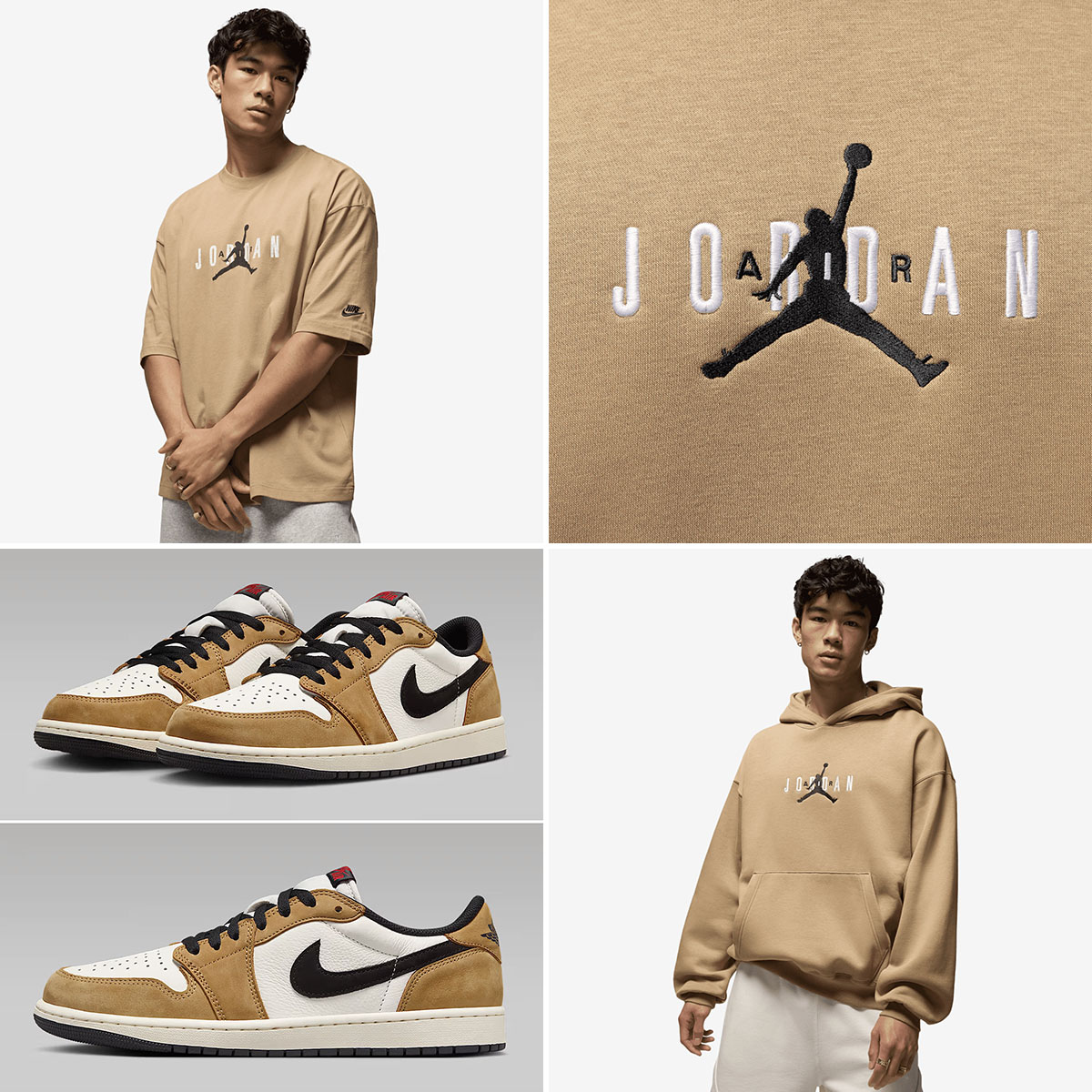 Air Jordan 1 Low OG Rookie of the Year x Jordan Brooklyn Oversized Clothing Outfits