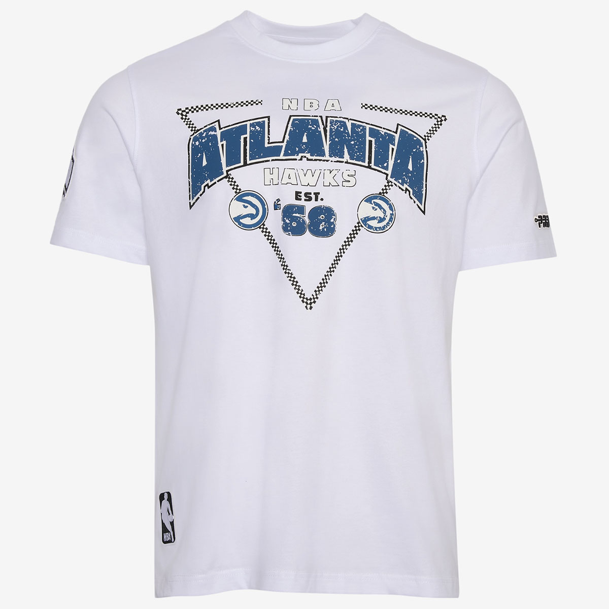 Air Jordan 12 French Blue 2025 Atlanta Hawks Pro Standard T Shirt 1