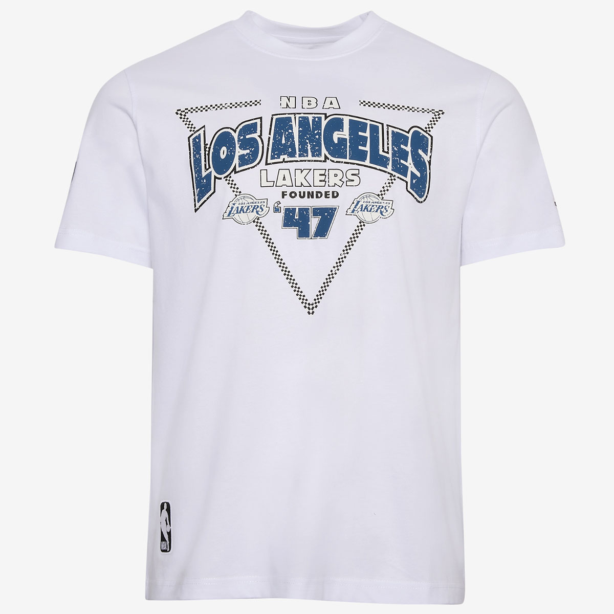 Air Jordan 12 French Blue 2025 Los Angeles Lakers Pro Standard T Shirt 1