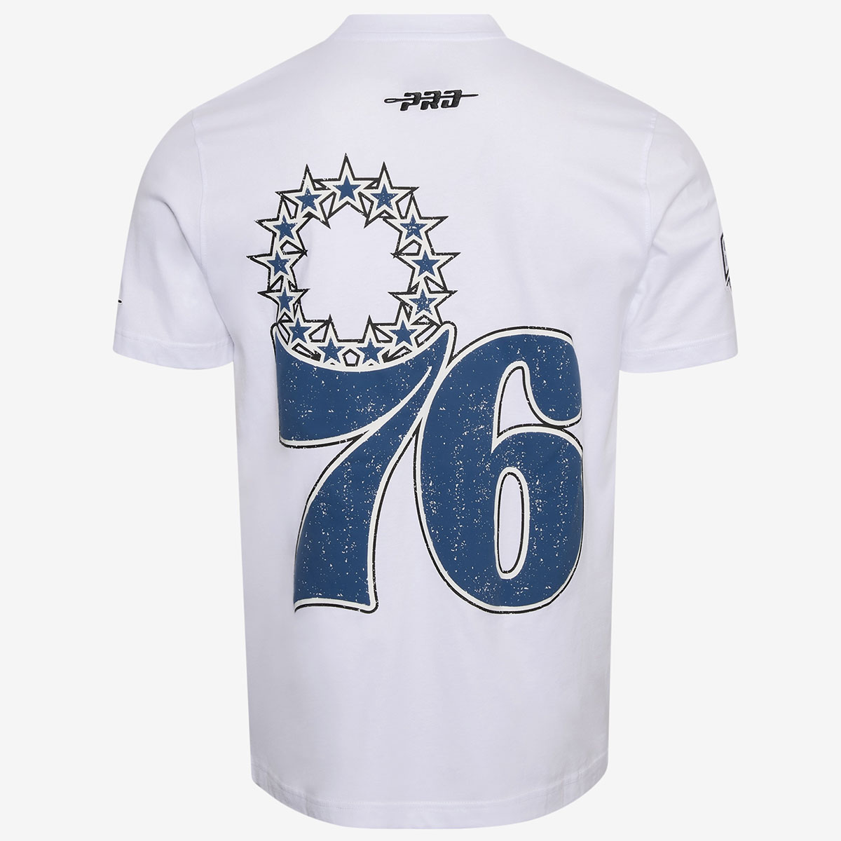 Air Jordan 12 French Blue 2025 Philadelphia 76ers Pro Standard T Shirt 2