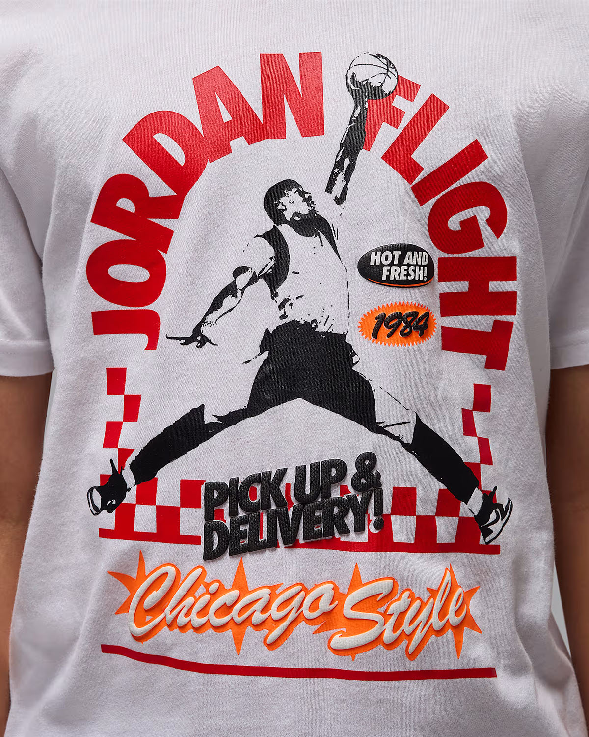Air Jordan 4 GS PIzza T Shirt 2
