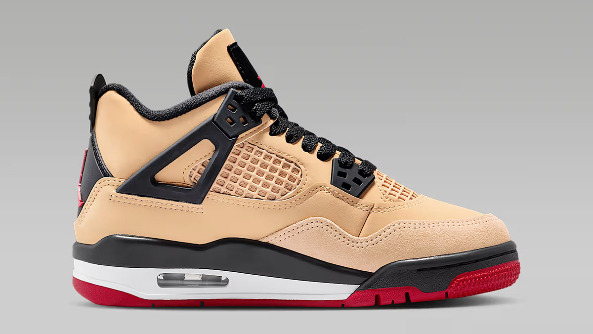 Air Jordan 4 GS Pizza Big Kids Shoes 3