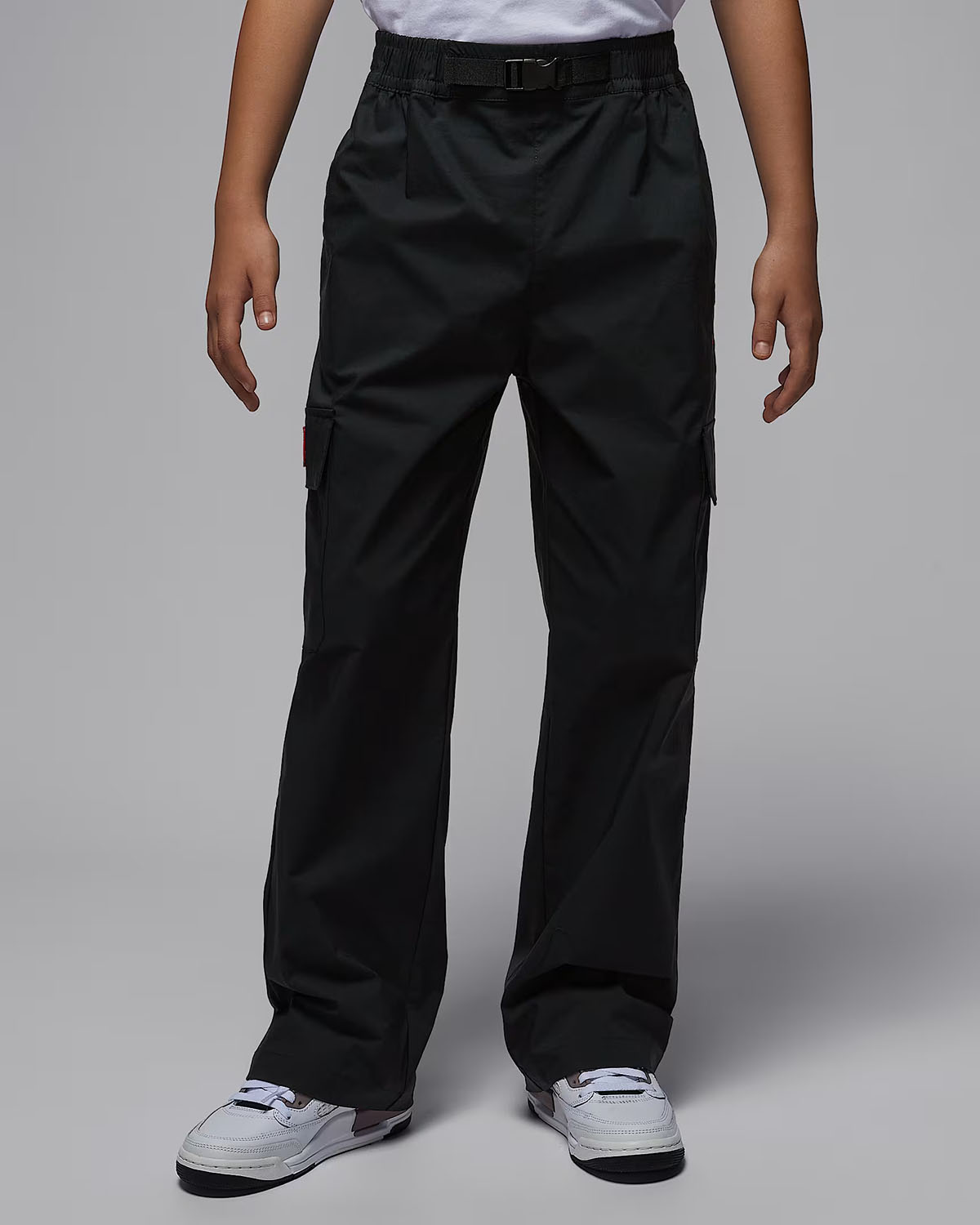 Air Jordan 4 GS Pizza Boys Pants Black 1