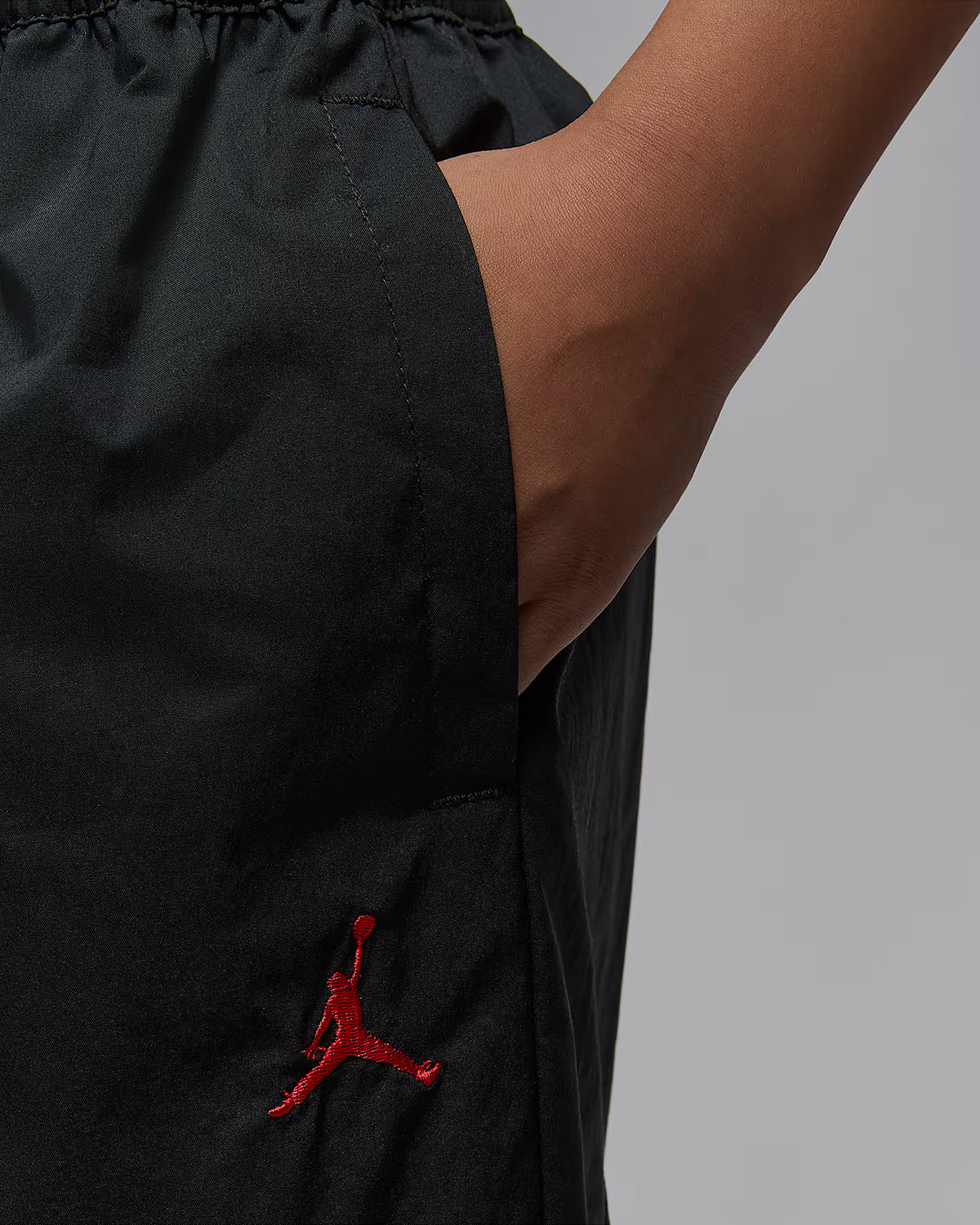 Air Jordan 4 GS Pizza Boys Pants Black 3
