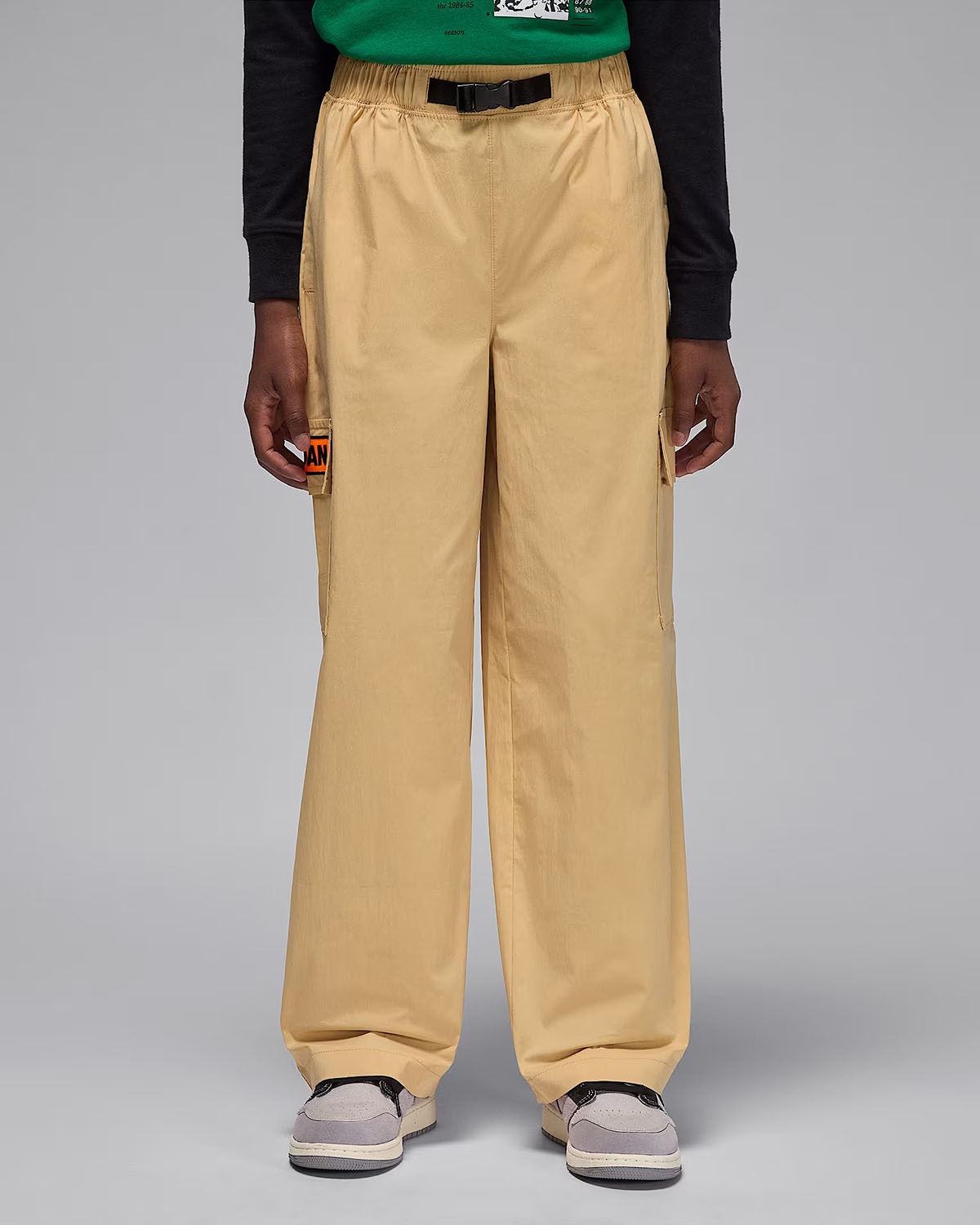 Air Jordan 4 GS Pizza Boys Pants Sesame 1
