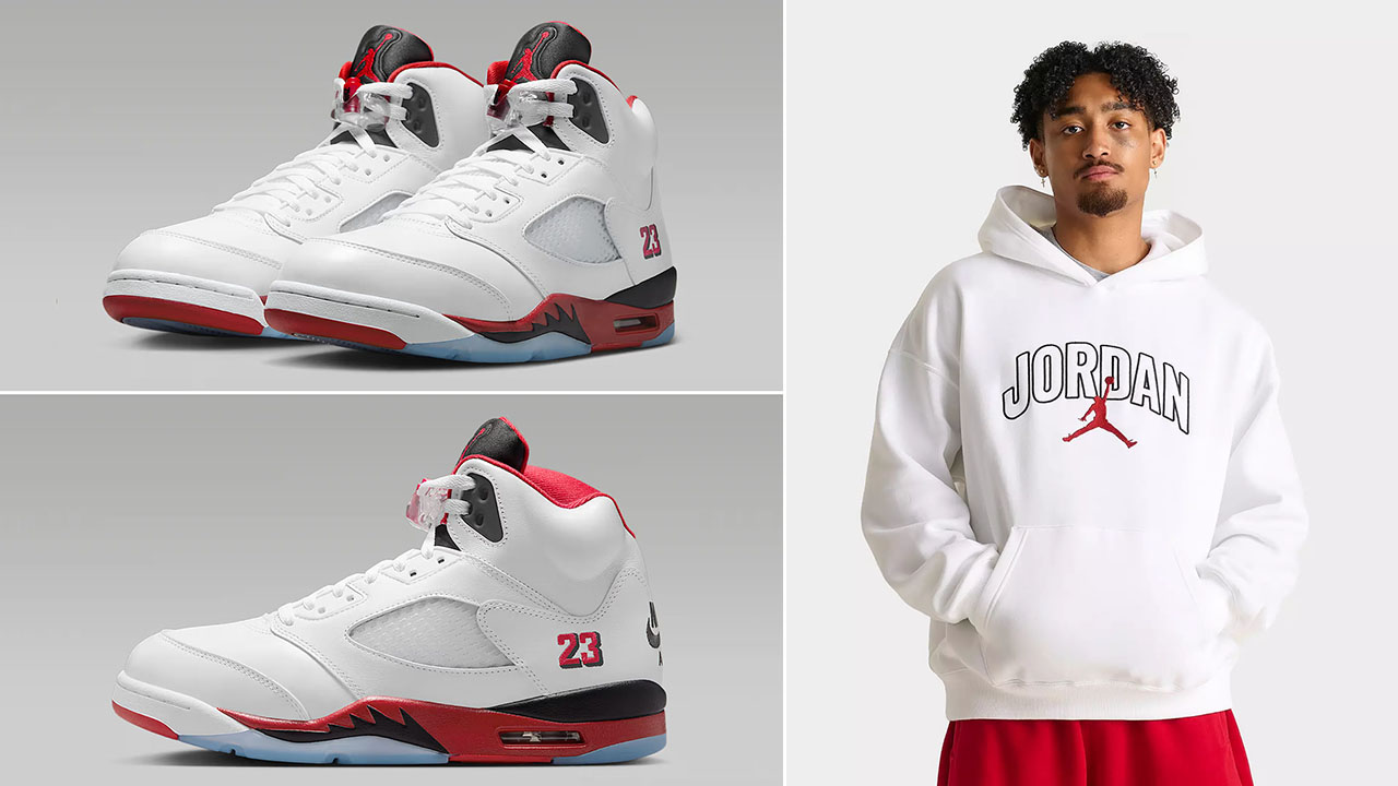Air-Jordan-5-Fire-Red-Black-Tongue-2025-x-Jordan-Brooklyn-Fleece-Oversized-Hoodie-to-Match-Sneakers