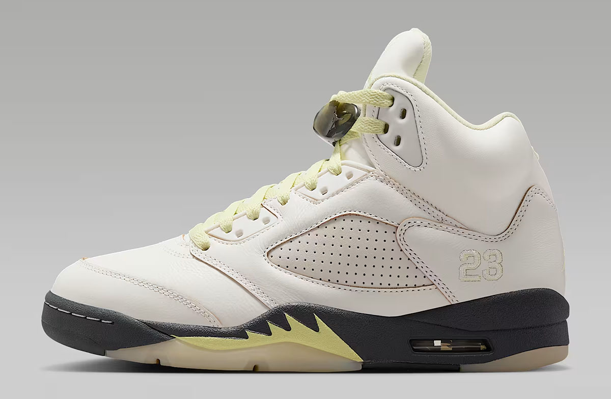 Air Jordan 5 Luminous Green Shoes 2