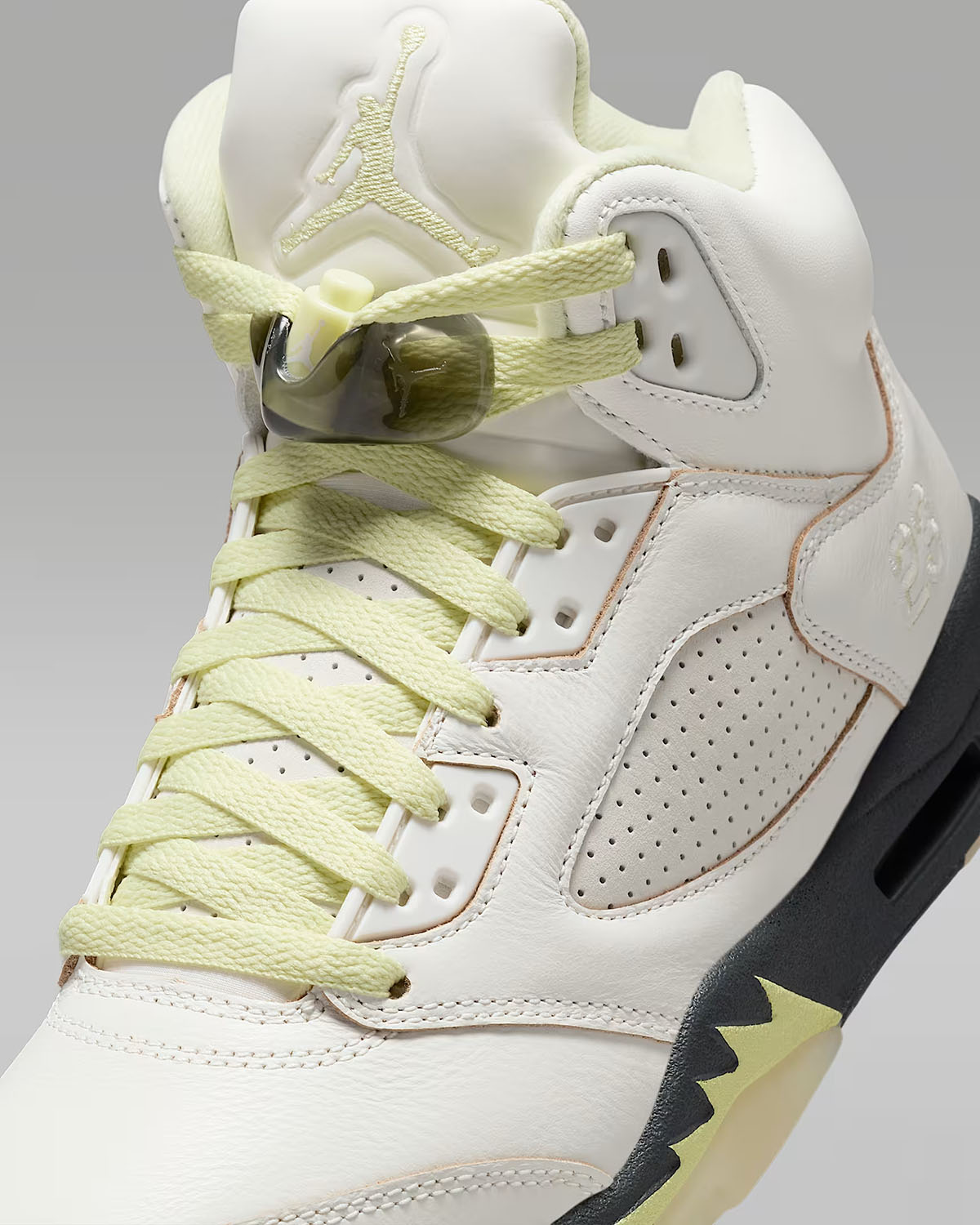 Air Jordan 5 Luminous Green Shoes 7
