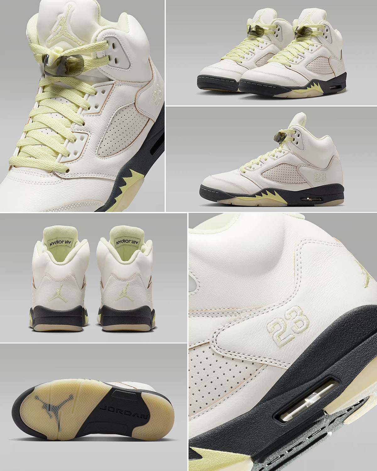 Air Jordan 5 Luminous Green