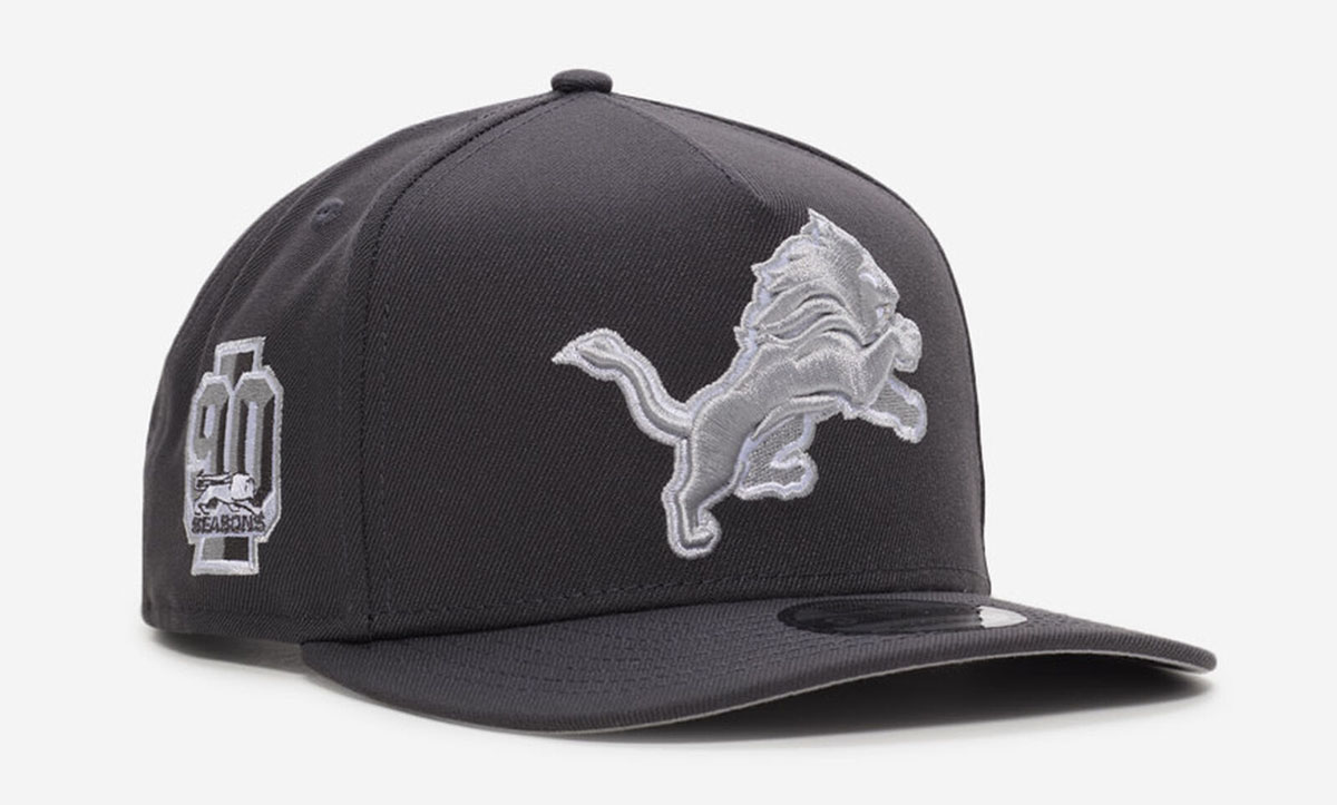 Air Jordan 9 Cool Grey 2025 New Era Detroit Lions Snapback Hat