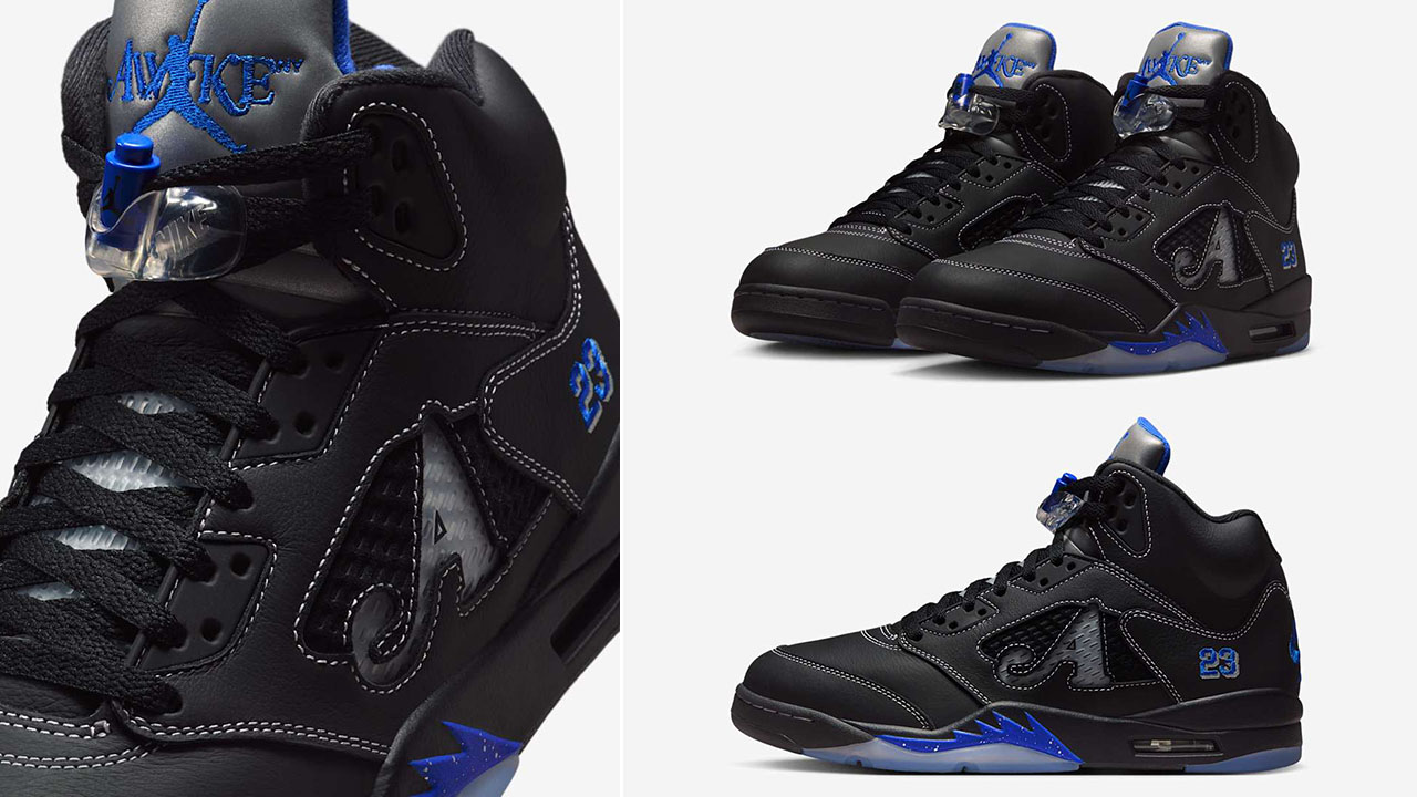 Awake NY Air Jordan 5 Racer Blue Sneakers
