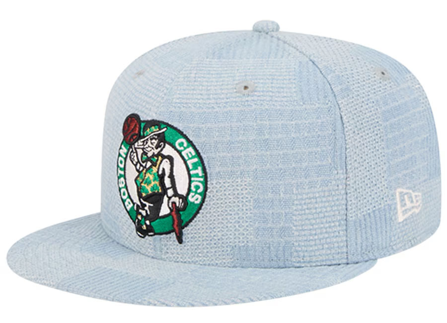 Boston Celtics New Era Injection Denim Patchwork 9FIFTY Snapback Hat