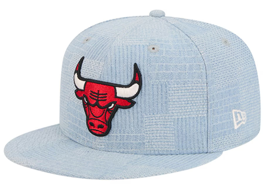 Chicago Bulls New Era Injection Denim Patchwork 9FIFTY Snapback Hat